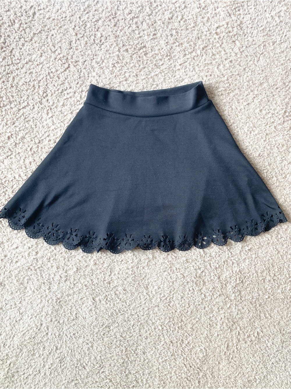 Adorable Vintage Y2K Cut-Out Charlotte Russe Mini Skirt